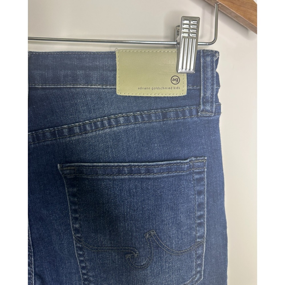 AG Adriano Goldschmeid The Stryker Boys Slim Straight Medium Dark Wash Jeans 16 - Picture 11 of 14